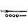 Hamax Hitch Adapter for 12mm Axle Universal by Token schwarz 2021