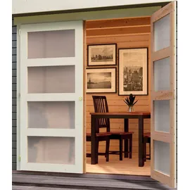 Karibu Mühlensee 3", BxT: 428x351,5 cm terragrau