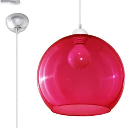 Pendelleuchte BALL rot