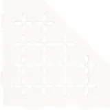 Schlüter Systems Schluter - Schlüter Ses2d5mgs-e-s2 Ablage Floral 75x195x195x75mm Graphitschwarz Matt