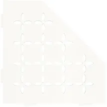 Schlüter Systems Schluter - Schlüter Ses2d5mgs-e-s2 Ablage Floral 75x195x195x75mm Graphitschwarz Matt