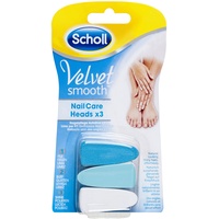 SCHOLL Velvet Smooth Elektronisches Nagelpflegesystem Ersatzfeilen mit Aufsätze,