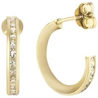 FAVS Creolen 375er Gelbgold One Size Damen
