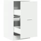 vidaXL Apothekerschrank Weiß 40 x 41 x 77,5 cm Weiß