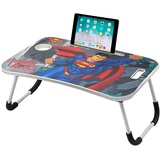 Laptoptisch Klappbar Kinder,Anime Betttisch Klappbar,Super Hero Bett Tisch Für Laptop,Laptop Betttisch Klappbar,Laptop Notebook Bett StäNder,FrüHstückstablett Für Sofa,Bett,Terrasse,Balkon,Garten