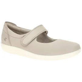 ECCO Damen Soft 2.0 Mary Jane Beige 37