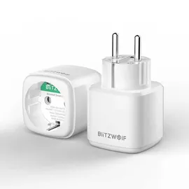 BLITZWOLF Smart-Home-Steckdose 3680W Weiß