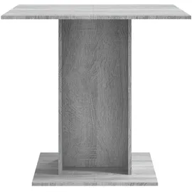 vidaXL Esstisch 80 x 75 x 80 cm grau