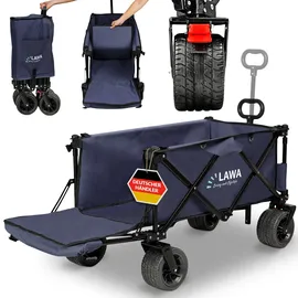 lawa living and lifestyle Bollerwagen faltbar 100kg blau