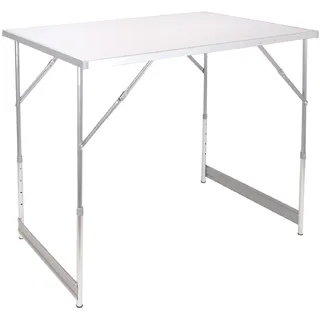 Lemodo Tapeziertisch klappbar Arbeitstisch, Mehrzwecktisch höhenverstellbar