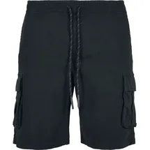 URBAN CLASSICS Drawstring Cargo Shorts Black S