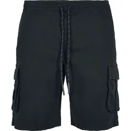 URBAN CLASSICS Drawstring Cargo Shorts Black S
