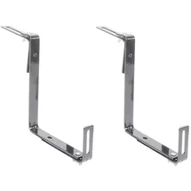 Alpfa 2er-Set Blumenkasten Halterungen