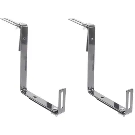 Alpfa 2er-Set Blumenkasten Halterungen