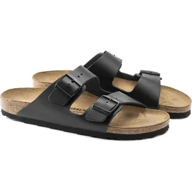 Birkenstock Arizona Naturleder schmal schwarz 41