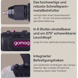 SCHEPPACH GO-SBS45 ohne Akku + Zubehör