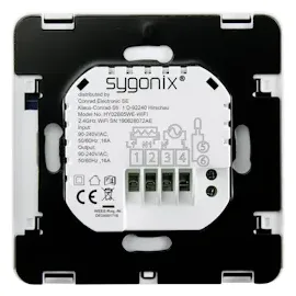 Sygonix SY-4500820 Funk-Raumthermostat Unterputz Wochenprogramm
