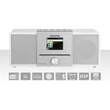 Telestar DIRA S 32i CD – Internetradio/DAB+Radio (Stereo, CD-Player, Streamingdienste, USB-Aufnahme, Bluetooth, WLAN), Radio, Weiss