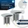tecuro Universal Exzenterstopfen Ø 64 mm Hochglanzverchromt