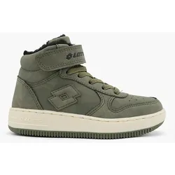 Hoher Sneaker - Herren - olive