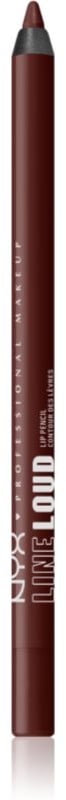 NYX Professional Makeup Line Loud Vegan Konturstift für die Lippen mit Matt-Effekt Farbton 34 - Make A Statement 1,2 g