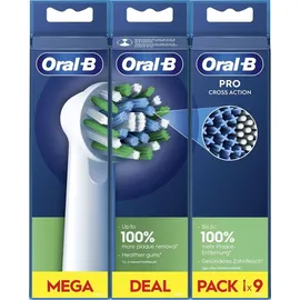 Oral-B CrossAction Aufsteckbürste 9 St.