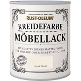 Rust-Oleum Kreidefarbe Möbellack Antikweiß Matt 750 ml