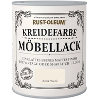 Rust-Oleum Kreidefarbe Möbellack Antikweiß Matt 750 ml