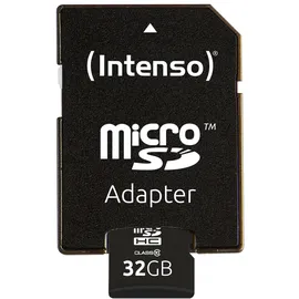 Intenso microSD Class 10 32 GB + microSD-Adapter