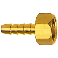 Riegler Aufschraubschlauchtülle, G 1/4, für Schlauch LW 6 mm,