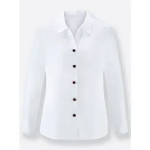 Inspirationen Bluse Langarm Weiß 36