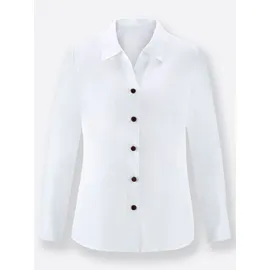 Inspirationen Bluse Langarm Weiß 36