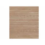 WOODTEX Sichtschutzelement 180 x 194 cm Lärche Holz