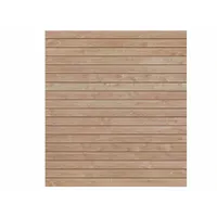 WOODTEX Sichtschutzelement 180 x 194 cm Lärche Holz