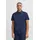 !Solid Kurzarmhemd Blau S