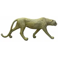 Fijalo Deko-Figur DKD Home Decor Gold Leopard 120 x