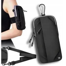 wozinsky WSDB-B armband phone bag for running - black