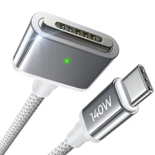 LISEN USB C auf für Magsafe 3 Ladekabel [2M 140W] Mcacbook Ladekabel Laptop-Zubehör Schnelllade für Macbook Air M2 M3 2023/2022,Ladekabel MacBook Pro 13 2023(M3,M2,14-16 inch),Macbook Ladegerät Kabel