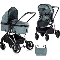 Chipolino Kinderwagen Aura 2 in 1 umbaubar Wickeltasche Sitz