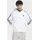 adidas Essentials 3-Streifen Kapuzenjacke Herren Weiß/Schwarz S