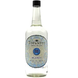 TOPANITO Blanco 100 % Agave Tequila 1 l