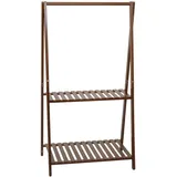 MCW Bambus Pflanzenregal MCW-Q32 130 x 70 x 44 cm Braun