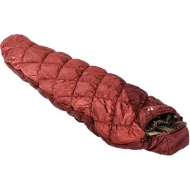 Vaude Meglis 300 Syn Schlafsack - rot - LINKS,