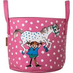 Muurla Aufbewahrungskorb 30 l Pippi Langstrumpf Pippi and the Horse