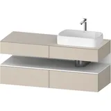 Duravit Waschtischunterschrank wandhängend „Qatego“ 140 × 60 × 55 cm