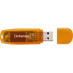 Intenso Speicherstick USB 2.0 Rainbow Line 64GB Orange