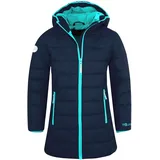 TROLLKIDS Stavanger Parka Dunkelblau/Aqua 104