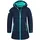 TROLLKIDS Stavanger Parka Dunkelblau/Aqua 104