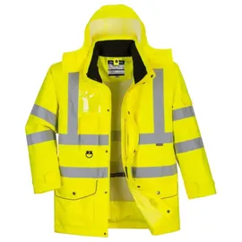 PORTWEST 7 in 1 Warnschutz-Traffic-Jacke 5XL