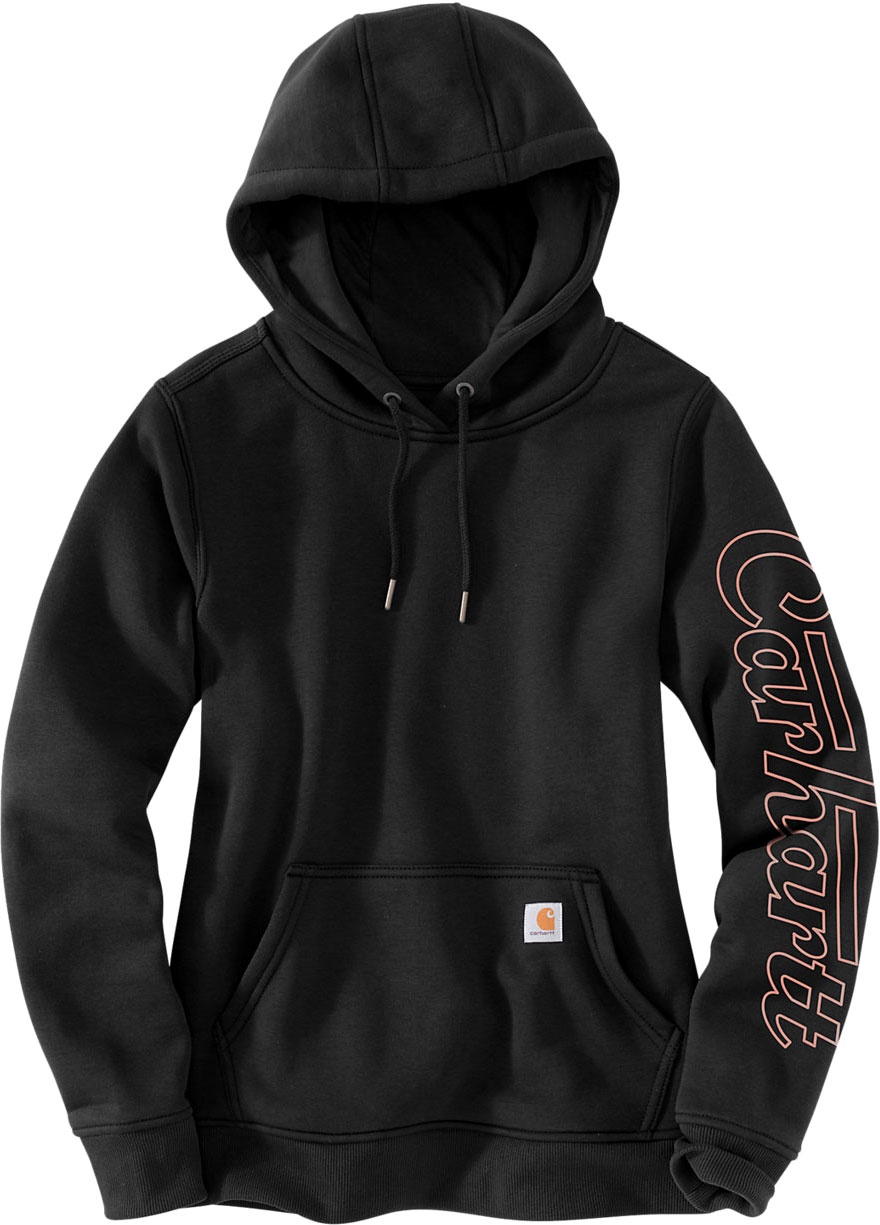 Carhartt Rain Defender Promo Graphic, sweat à capuche femme - Noir - S